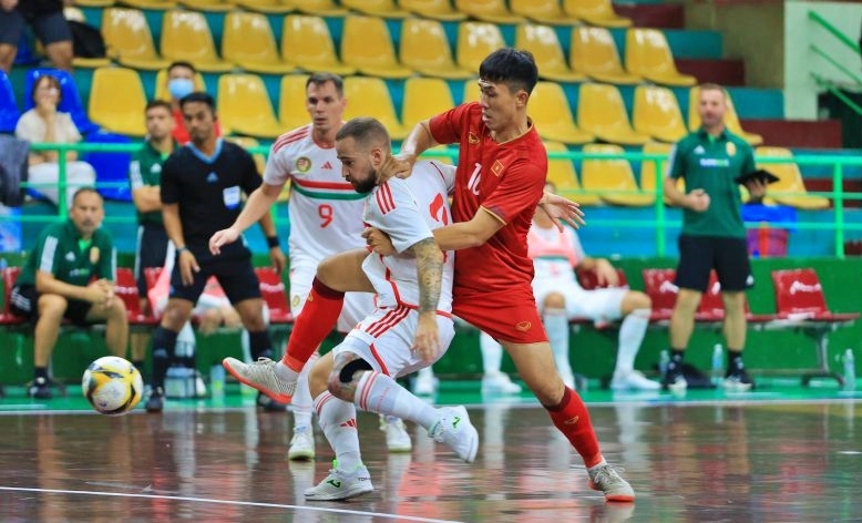 ĐT Futsal Việt Nam thua đậm trước ĐT Futsal Hungary